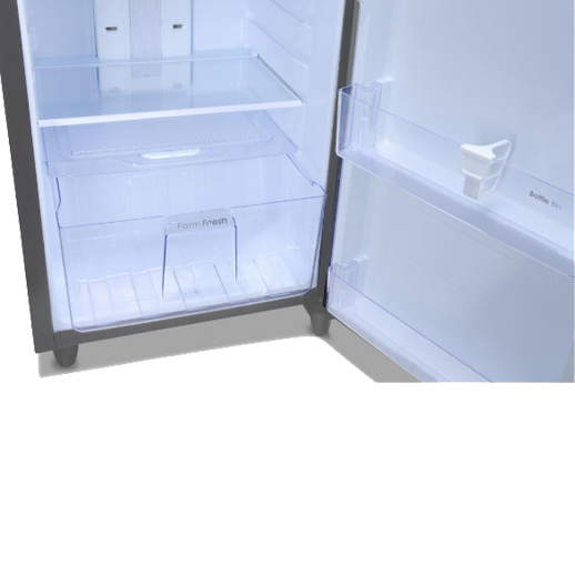 Godrej 238 Liter Double Door Refrigerator (RTEON ALPHA 250BXP RI ST GL) model RTEON ALPHA 250BXP RI ST GL front view - GharOne Nepal view 7